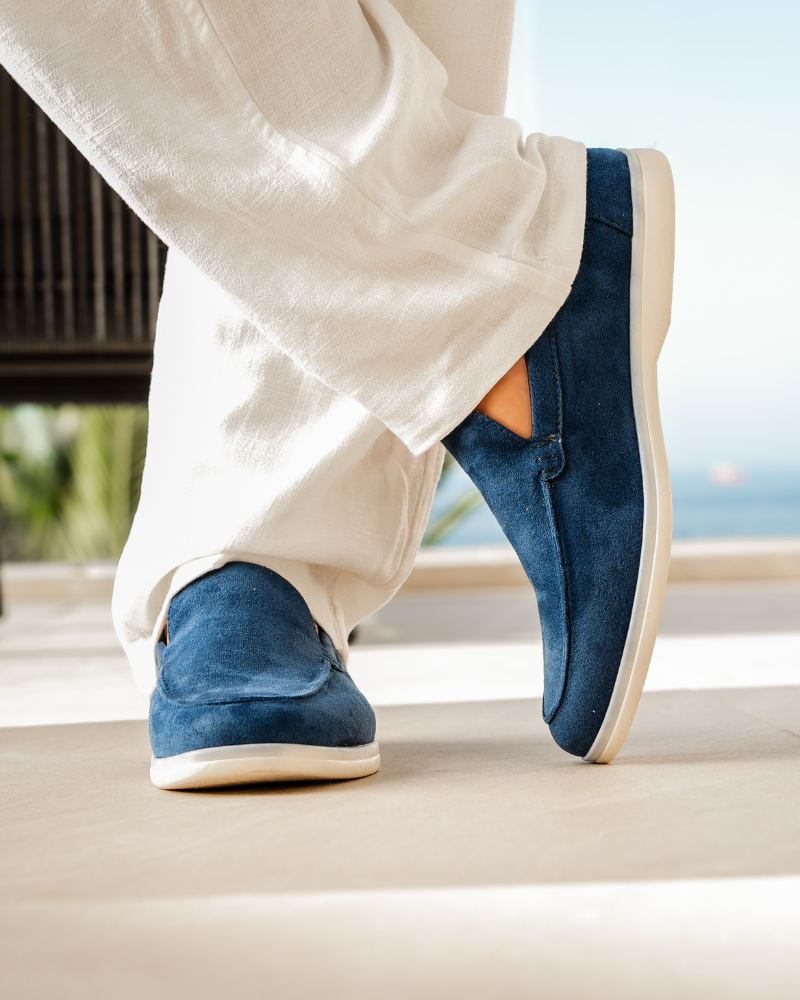 MILANO SUEDE LOAFERS