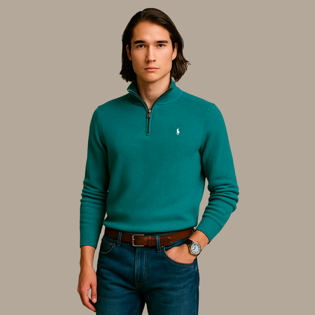 MILANO ZIP SWEATER RL