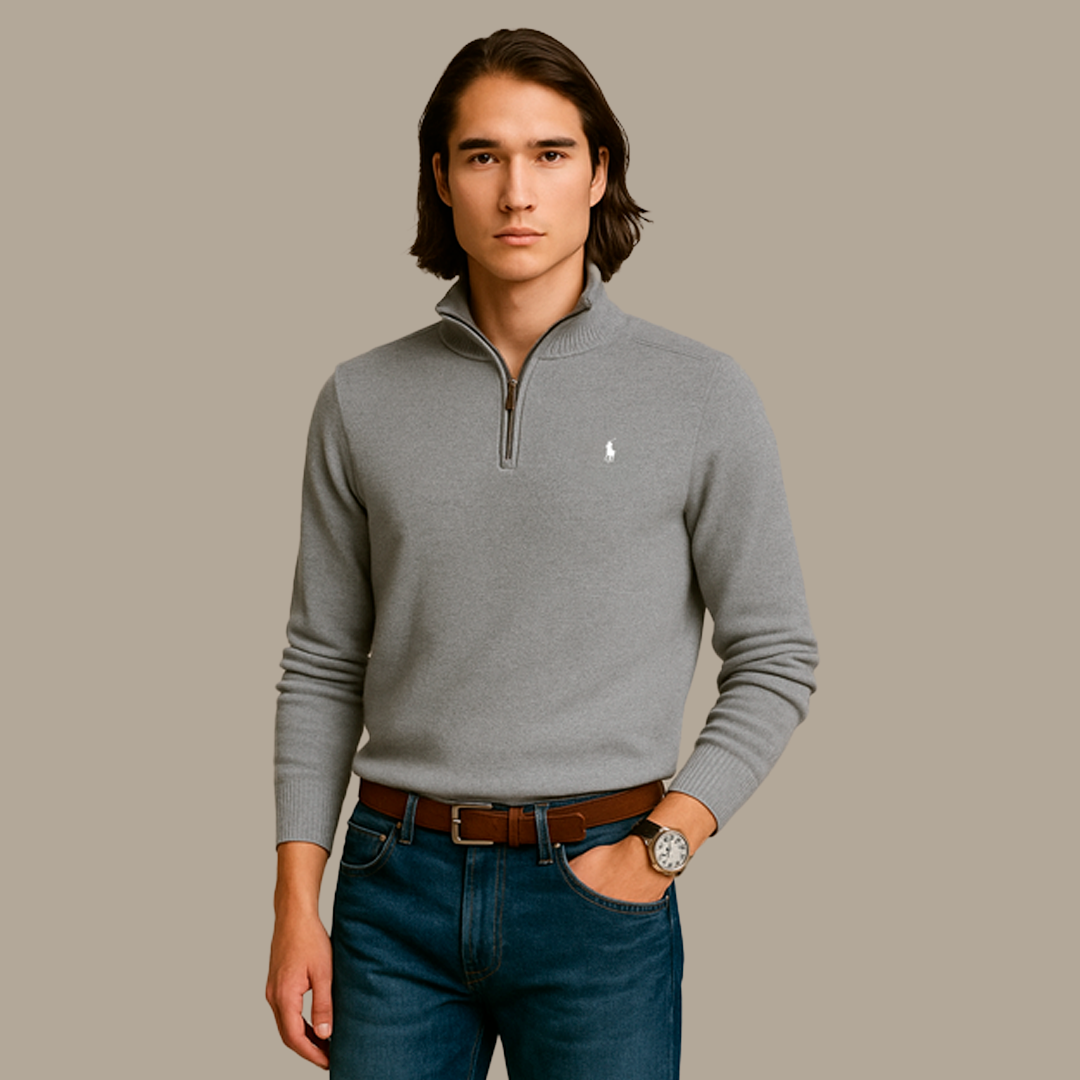 MILANO ZIP SWEATER RL