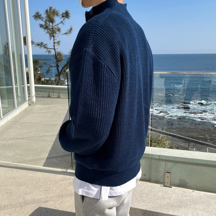 MILANO HALF-ZIP SWEATER