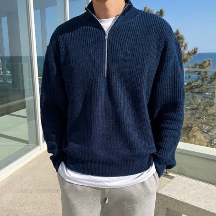 MILANO HALF-ZIP SWEATER